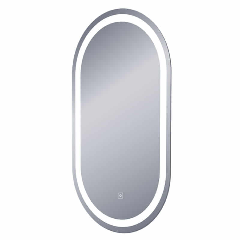 Saratoga Led Lighted Mirror Front View