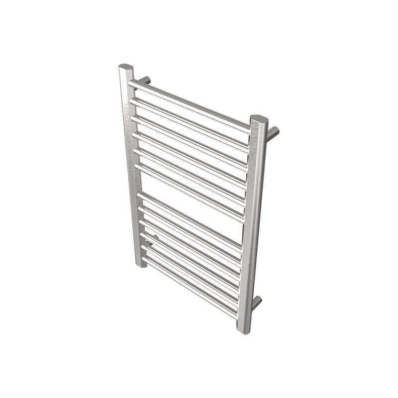 Sirio s2132.2 12 Bar Hardwired Towel Warmer Brushed Stainless Side View