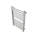 Sirio s2132.2 12 Bar Hardwired Towel Warmer Polished Nickel Side View