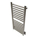 Sirio s2142.2 16 Bar Hardwired Towel Warmer Brushed Bronze Corner View
