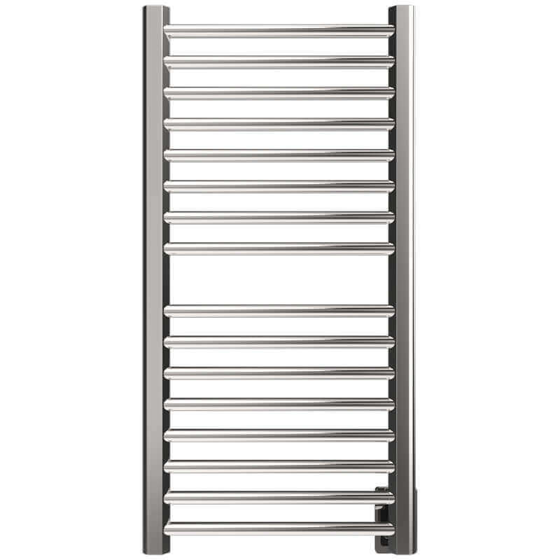 Sirio s2142.2 16 Bar Hardwired Towel Warmer Polished Nickel Front View