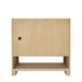 Solene 36" Single Vanity in Seaside Oak Back View