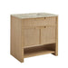 Solene 36" Single Vanity in Seaside Oak With Tajnar Eclos Top