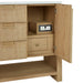 Solene 48" Single Vanity in Seaside Oak With Integrated 120V Outlet With USB Ports