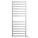 Square 24 X 60 Inch Towel Warmer Brushed Nickel Plug-in Front View