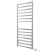 Square 24 X 60 Towel Warmer Brushed Nickel Plug-in Corner View