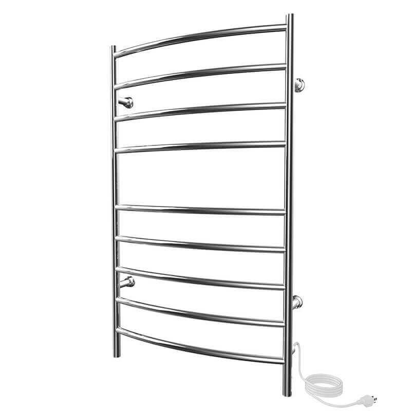 Stour 23.5 X 27 Towel Warmer Chrome Plug-in Corner Top View