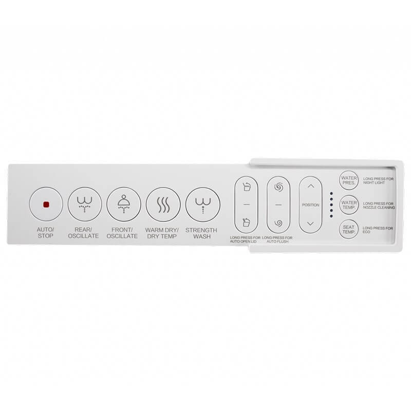 studiolux sli 5200 one piece intelligent toilet remote control