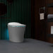 swan s pro smart bidet toilet corner view lifestyle green restroom up close