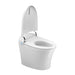 swan s pro smart bidet toilet corner view open lid