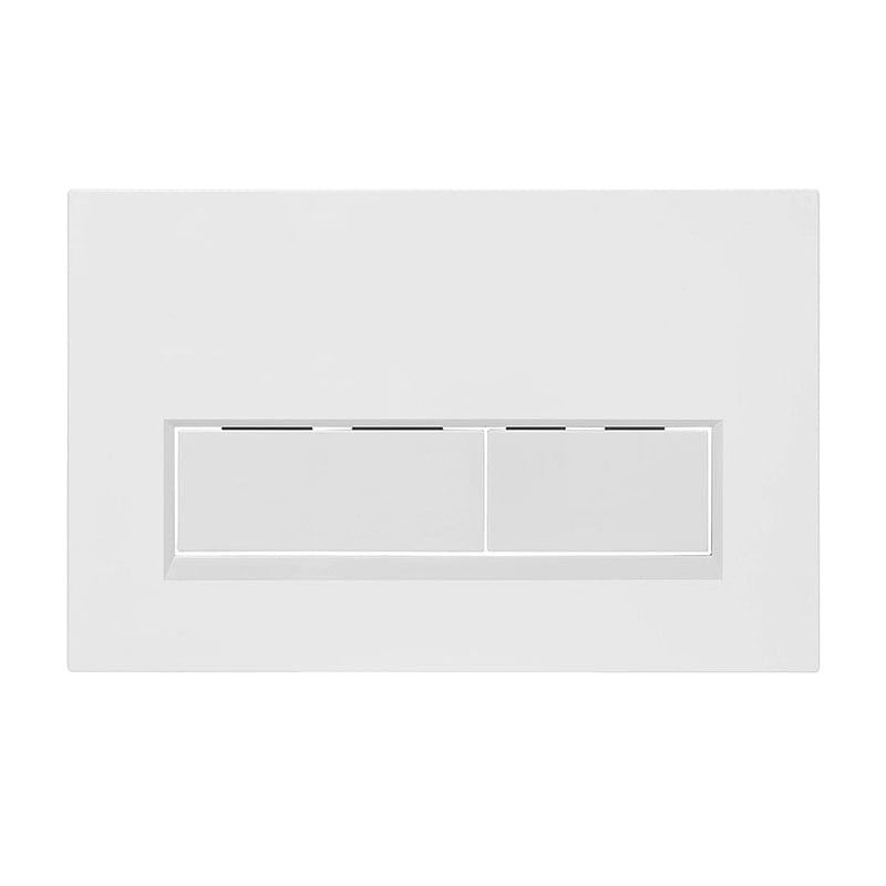 swan wall hung bidet toilet control white square