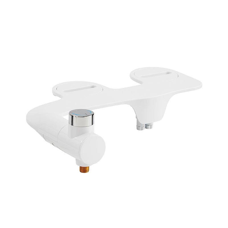 swiss madison aqua non electric bidet toilet attachment corner view