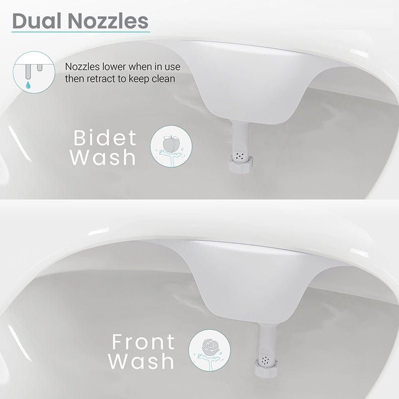 swiss madison aqua non electric bidet toilet attachment nozzle