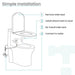 swiss madison aqua non electric bidet toilet attachment simple installation