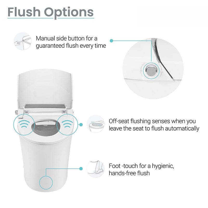 swiss madison avancer integrated bidet toilet flush options