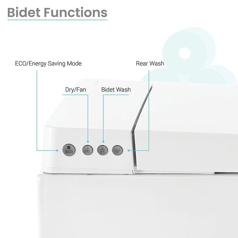 swiss madison hugo wall hung bidet toilet functions