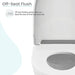 swiss madison hugo wall hung bidet toilet off seat flush