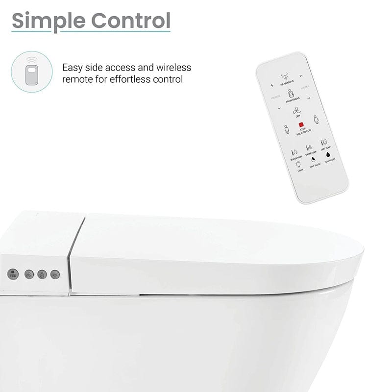 swiss madison hugo wall hung bidet toilet remote control