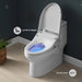 swiss madison virage one piece toilet with vivante bidet seat comfort height