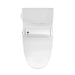 swiss madison virage one piece toilet with vivante bidet seat top view