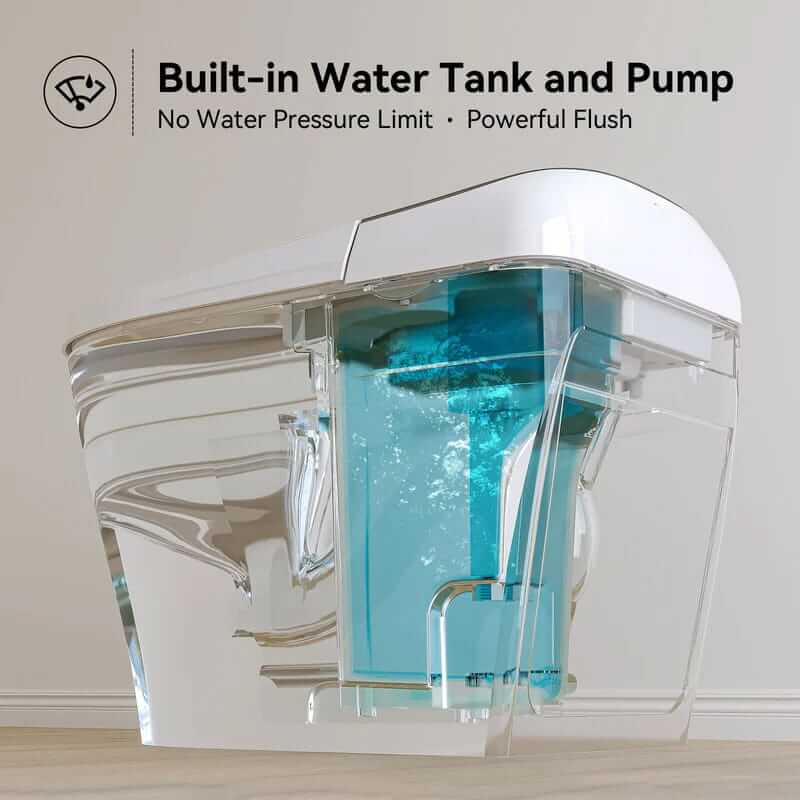 T03pro Smart Toilet With Built in Tank and Pump
