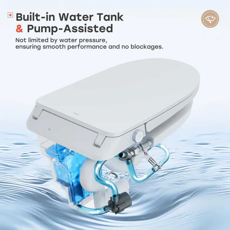 T32 Smart Toilet With Built-in Water Tank
