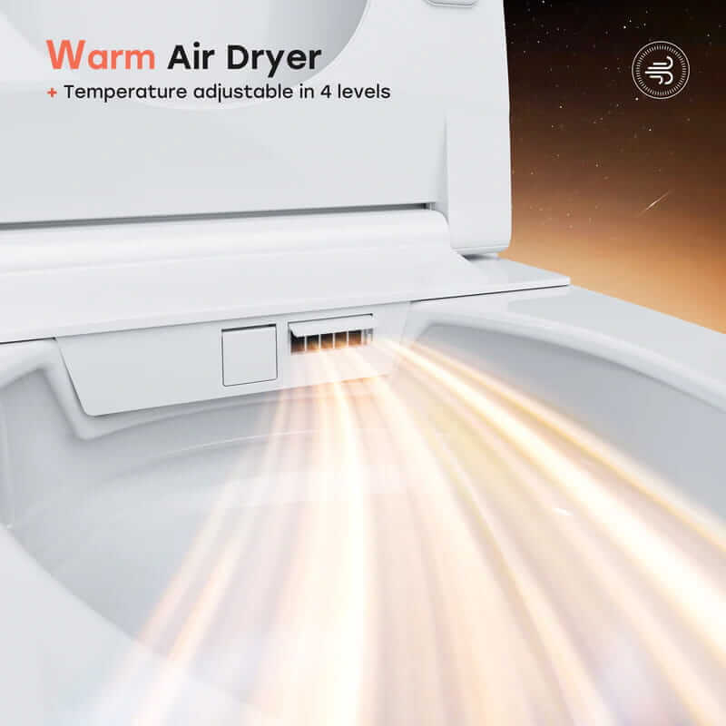 T33 Smart Toilet With Warm Air Dryer