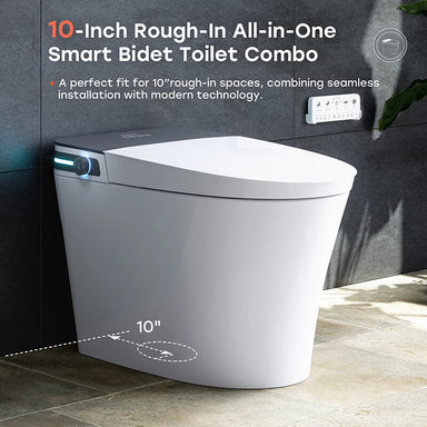 T37D Smart Toilet With 10 Inch Rough-in
