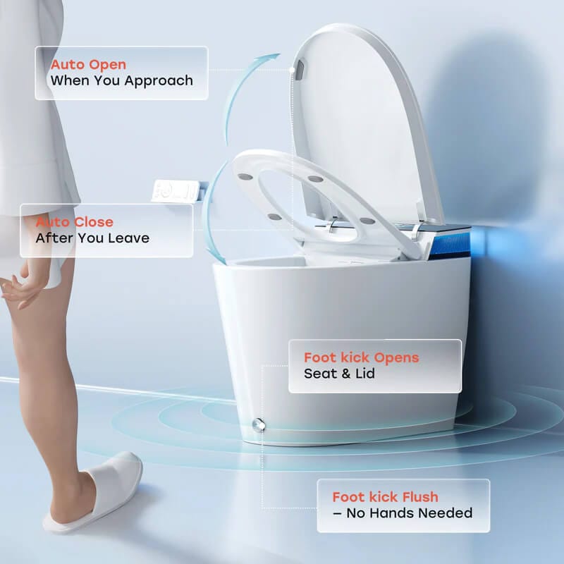 T38P Smart Toilet Auto Open