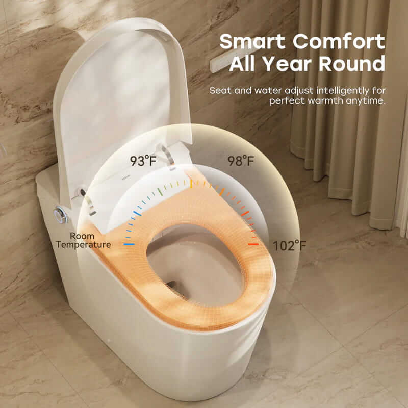 T39 Smart Toilet Adjustable Water and Seat Temparature