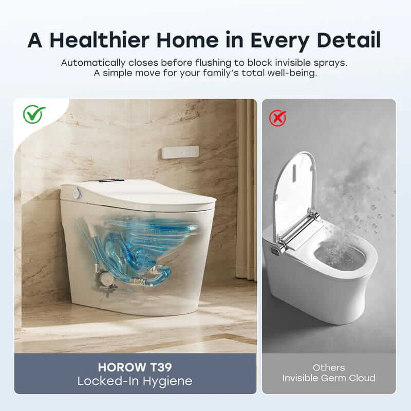 T39 Smart Toilet Automatic Close