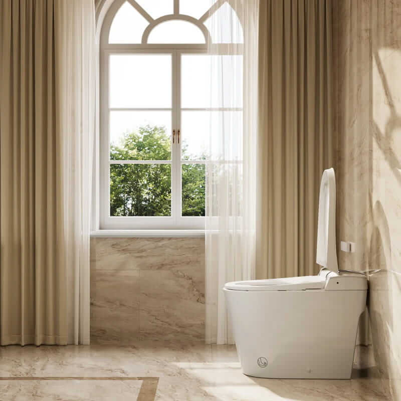 T39 Smart Toilet Side View Lifestyle