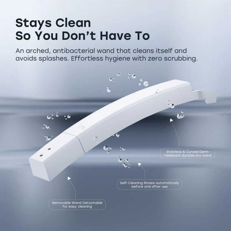 T39 Smart Toilet With Arced Anti Bacterial Wand
