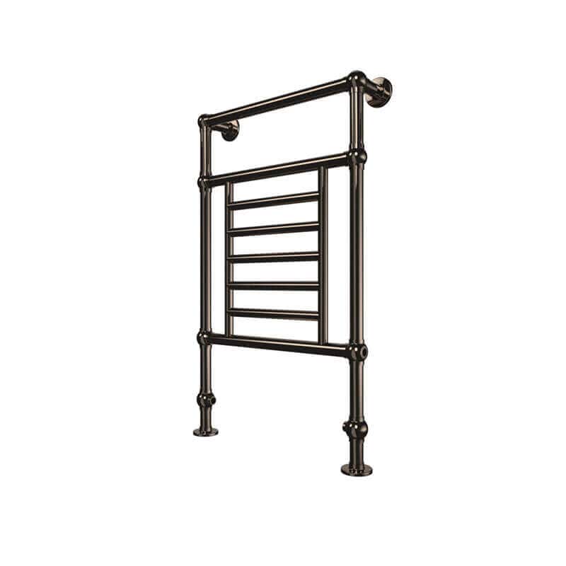 Thames 23.5 X 38 Inch Towel Warmer Polished Nickel Corner View