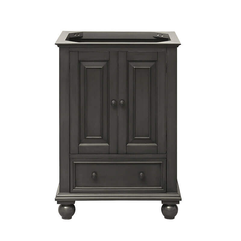 Thompson 24 Single Vanity Charcoal Glaze Cabinet Only