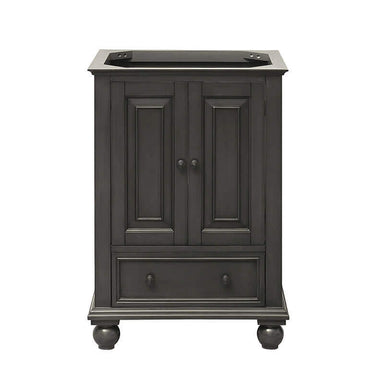 Thompson 24 Single Vanity Charcoal Glaze Cabinet Only
