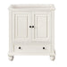 Thompson 30 Inch Single Vanity French White Cabinet Only