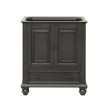 Thompson 30 Single Vanity Charcoal Glaze Cabinet Only