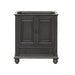 Thompson 30 Single Vanity Charcoal Glaze Cabinet Only