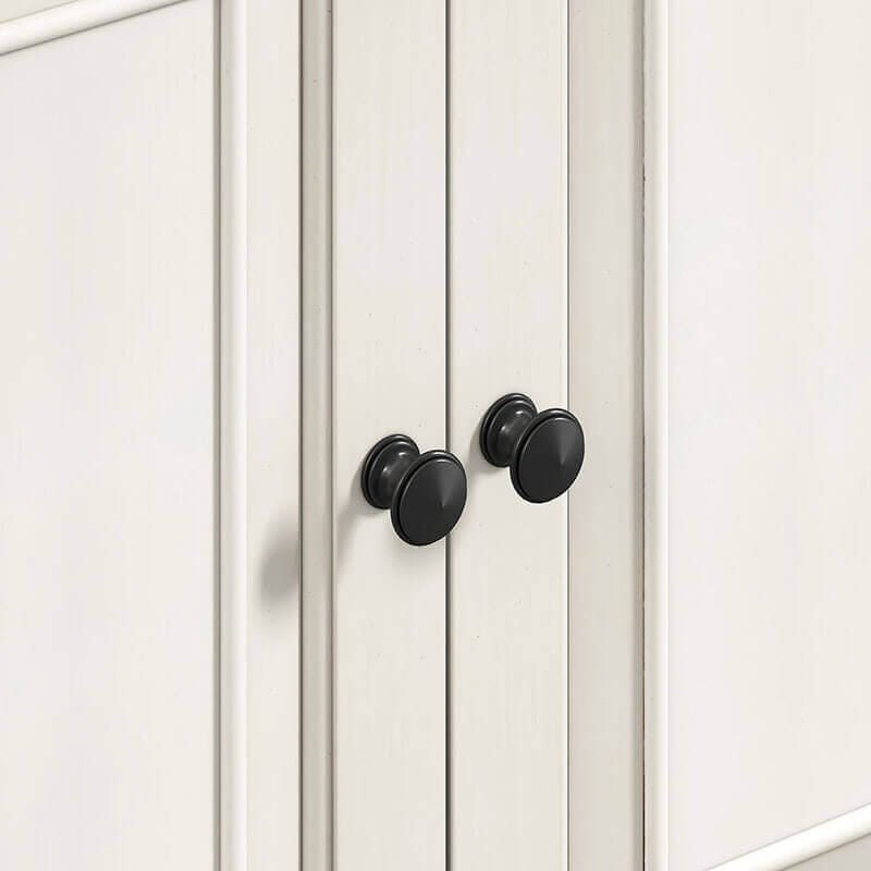 Thompson 30 Single Vanity French White Cabinet Only Hardware