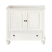 Thompson 36 Single Vanity French White Cabinet Only