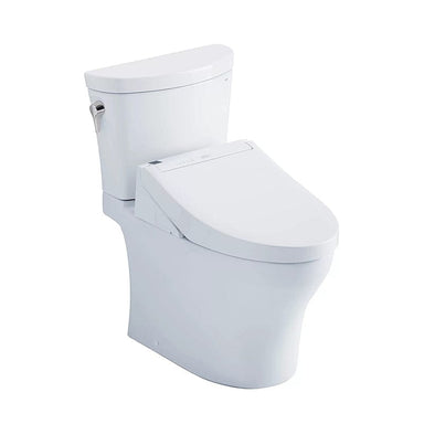 TOTO Aquia IV Arc Washlet+ C5 Two-Piece Toilet - Universal Height Corner View