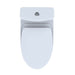 toto aquia iv one piece toilet 1.28 gpf 0.9 gpf top view