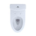 toto aquia iv two piece toilet 1.28 gpf 0.9 gpf no seat top view