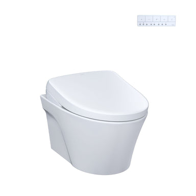 TOTO Bidet Toilet Combo TOTO AP Washlet + S7A Wall Hung Bidet Toilet 0.9 and 1.28 GPF