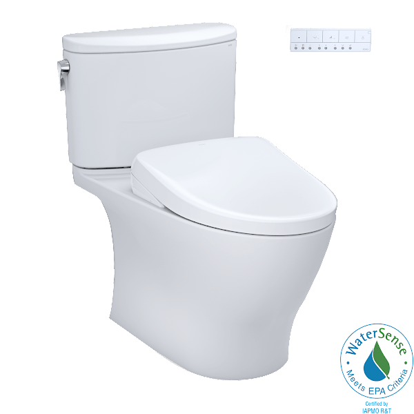 TOTO Bidet Toilet Combo TOTO Nexus 1G Washlet + S7 Two-Piece 1.0 GPF