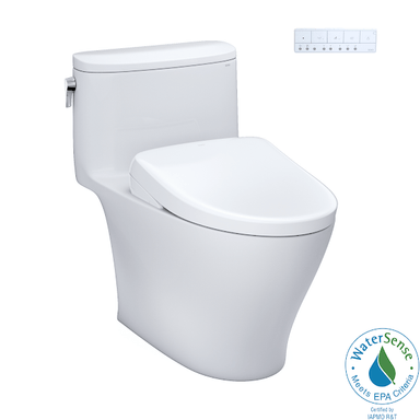TOTO Bidet Toilet Combo TOTO Nexus Washlet+ S7A One-Piece 1.28 GPF