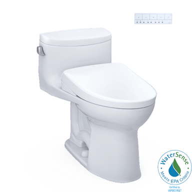 TOTO Bidet Toilet Combo TOTO Supreme II Washlet+ S7 One-Piece 1.28 GPF
