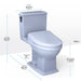 TOTO Connelly Washlet+ S7 Two-Piece 1.28 and 0.9 GPF Dimensions