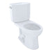 toto drake ii cst454cefg 01 two piece toilet no seat corner view